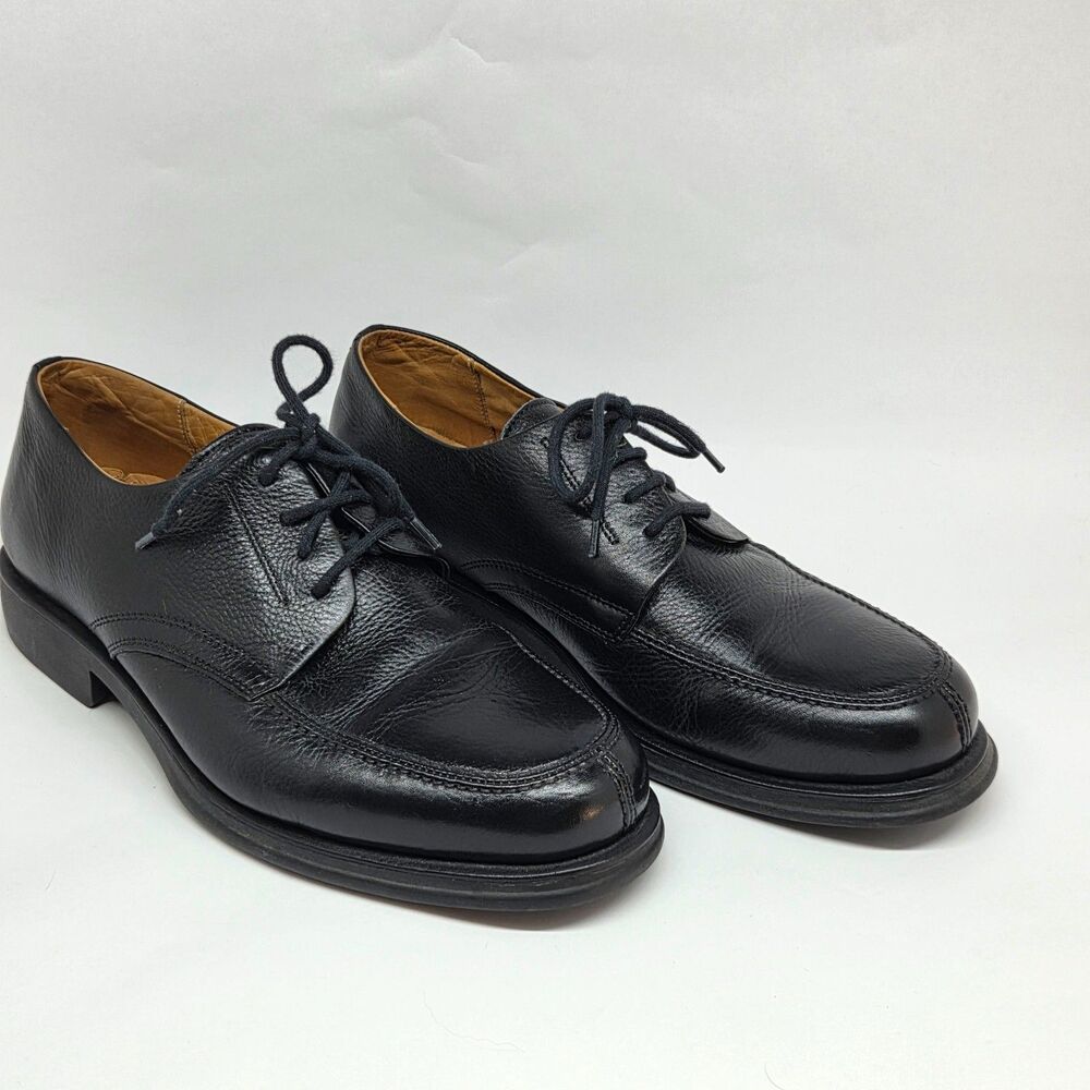 Sandro Moscoloni "VINYARD" Mens Black Leather Split Toe Derbys Size US 10 D VGC